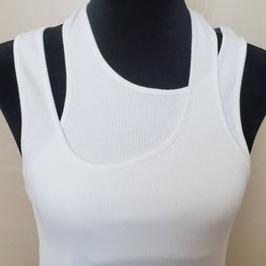 Zara white cami top